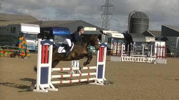 Caitlin Wornham from Knebworth, Hertfordshire leads two of the four British Showjumping East Region Junior Club Leagues